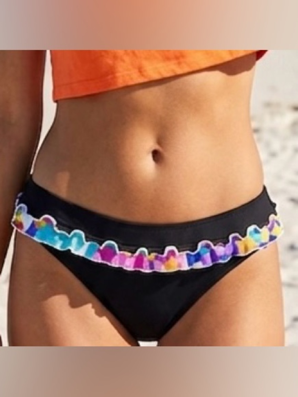 PROFILE /GOTEX bikini, bottom of rainbow of colors